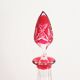 Val Saint Lambert ruby-coloured carafe