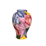 Hand-Painted Italian Ceramic Vase
