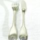 Christofle – 12-piece solid silver fish cutlery set, Vendôme model