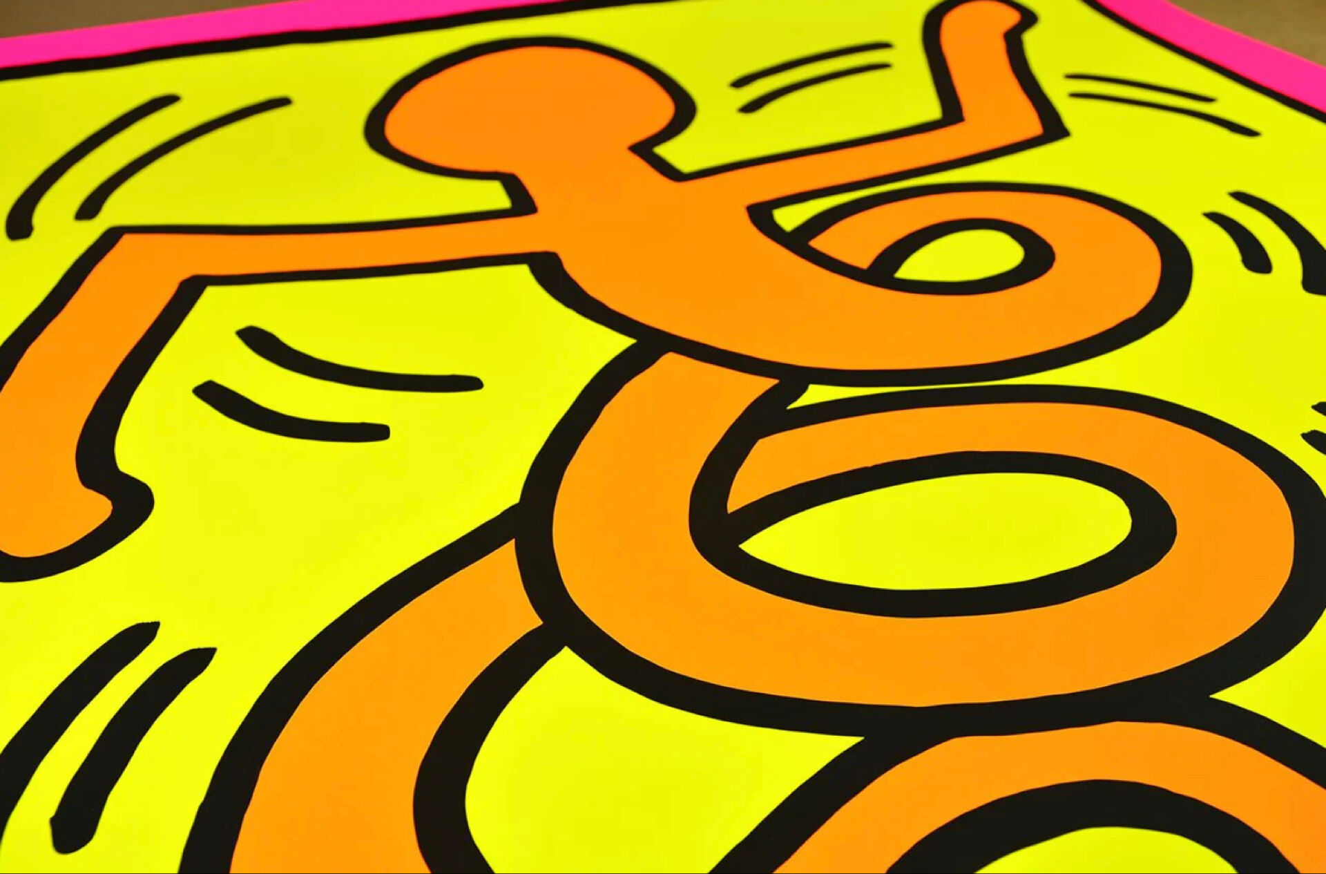 Keith Haring festival poster
