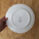 6 plates pale yellow edge Ceranord St Amand