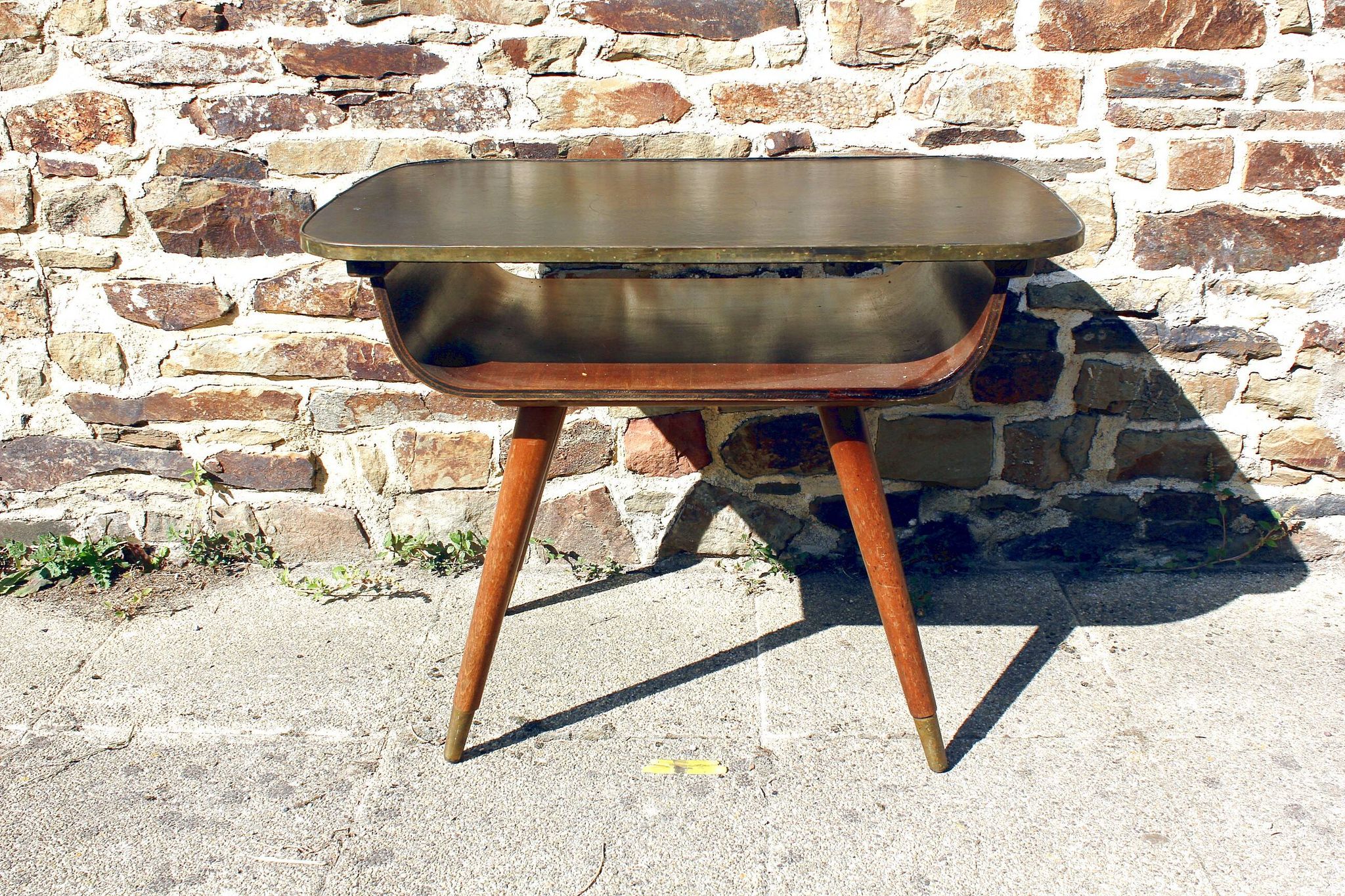 Vintage Scandinavian coffee table from the 50s/60s design.