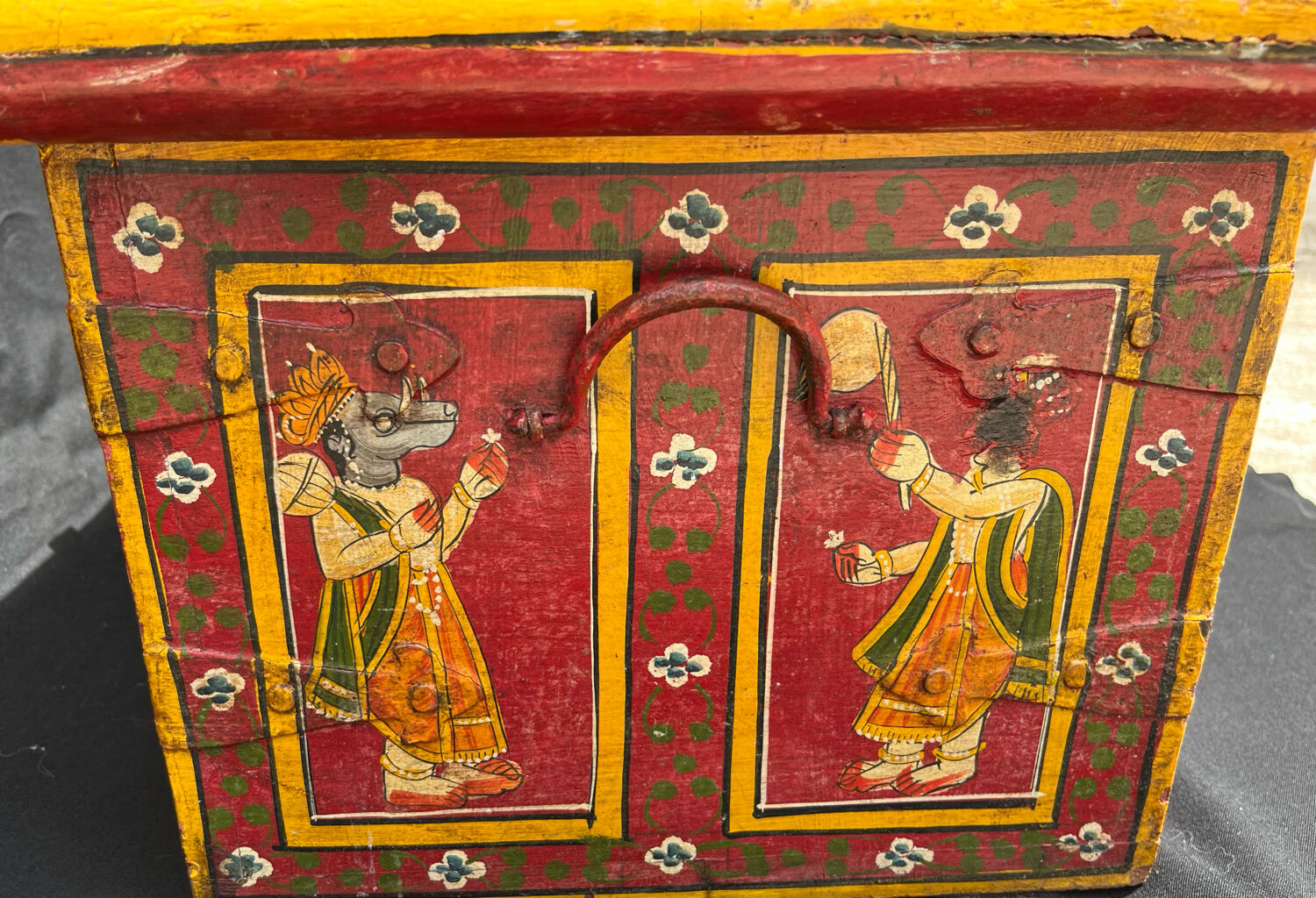 Exotic painted chest