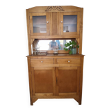 Vintage light wood sideboard