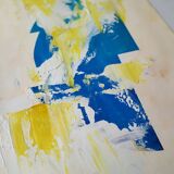 Unique and original abstract painting