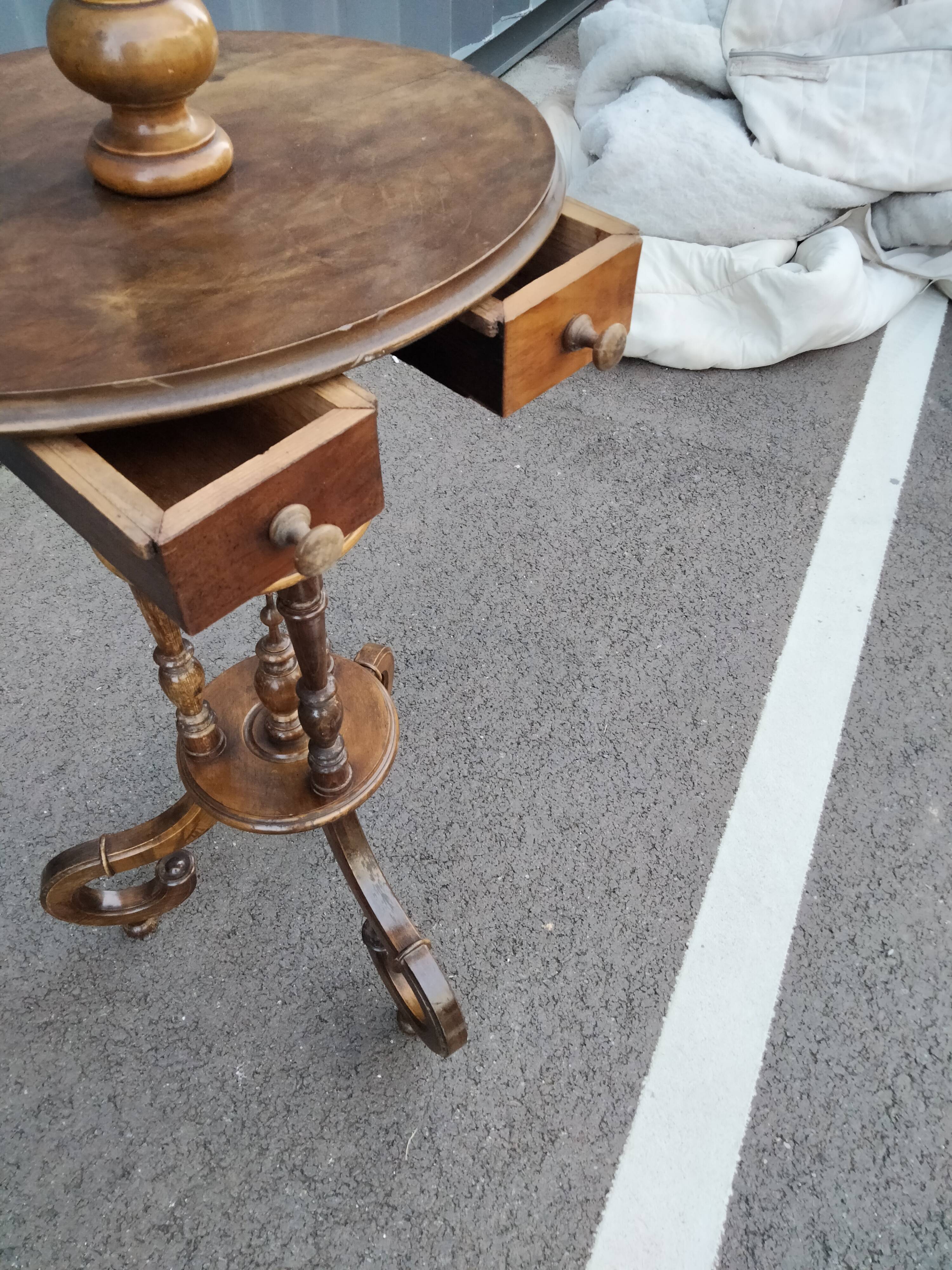 Coiffeuse ancienne meuble de barbier ancien  vintage
