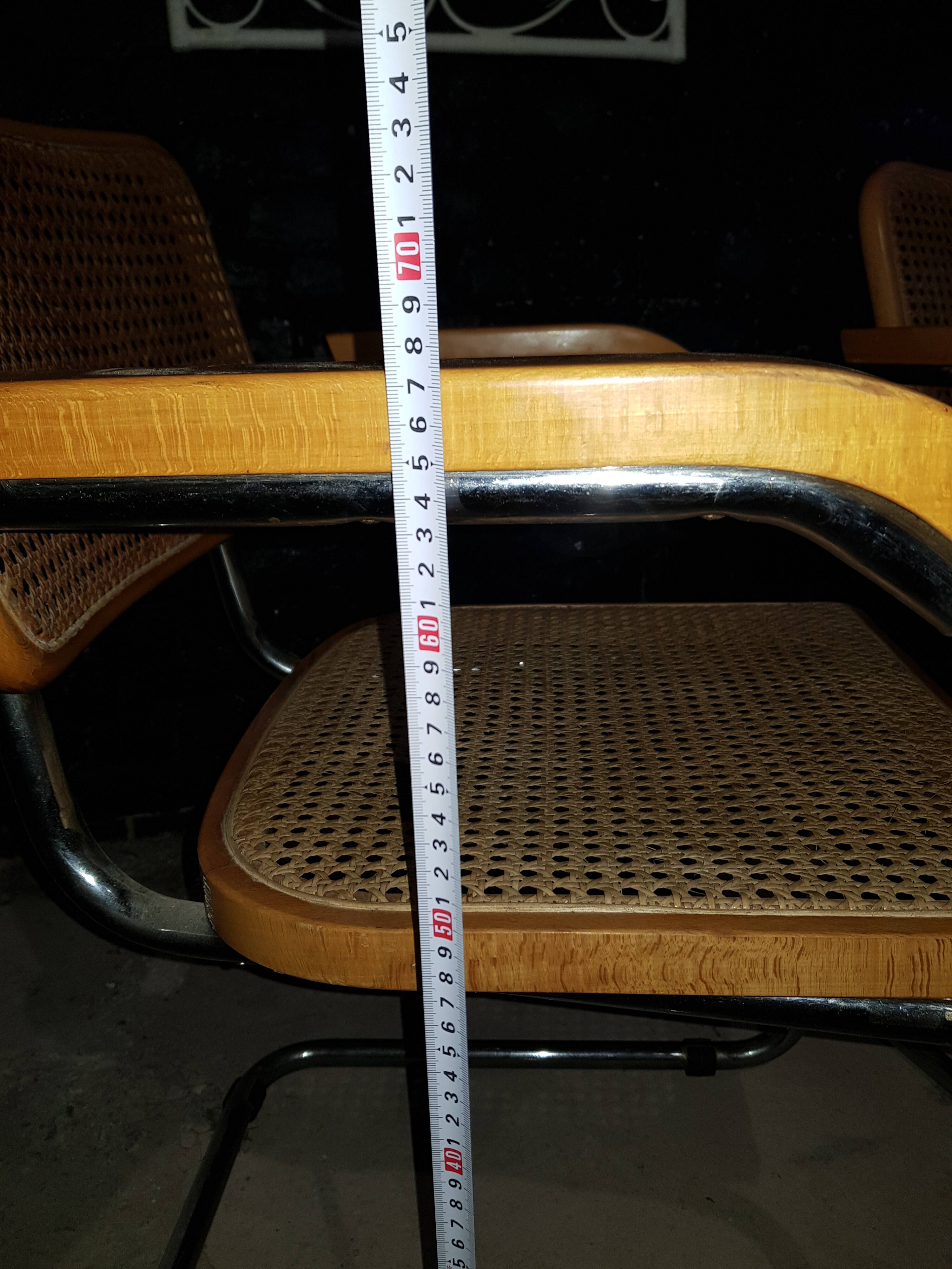 Marcel Breuer B64 armchairs