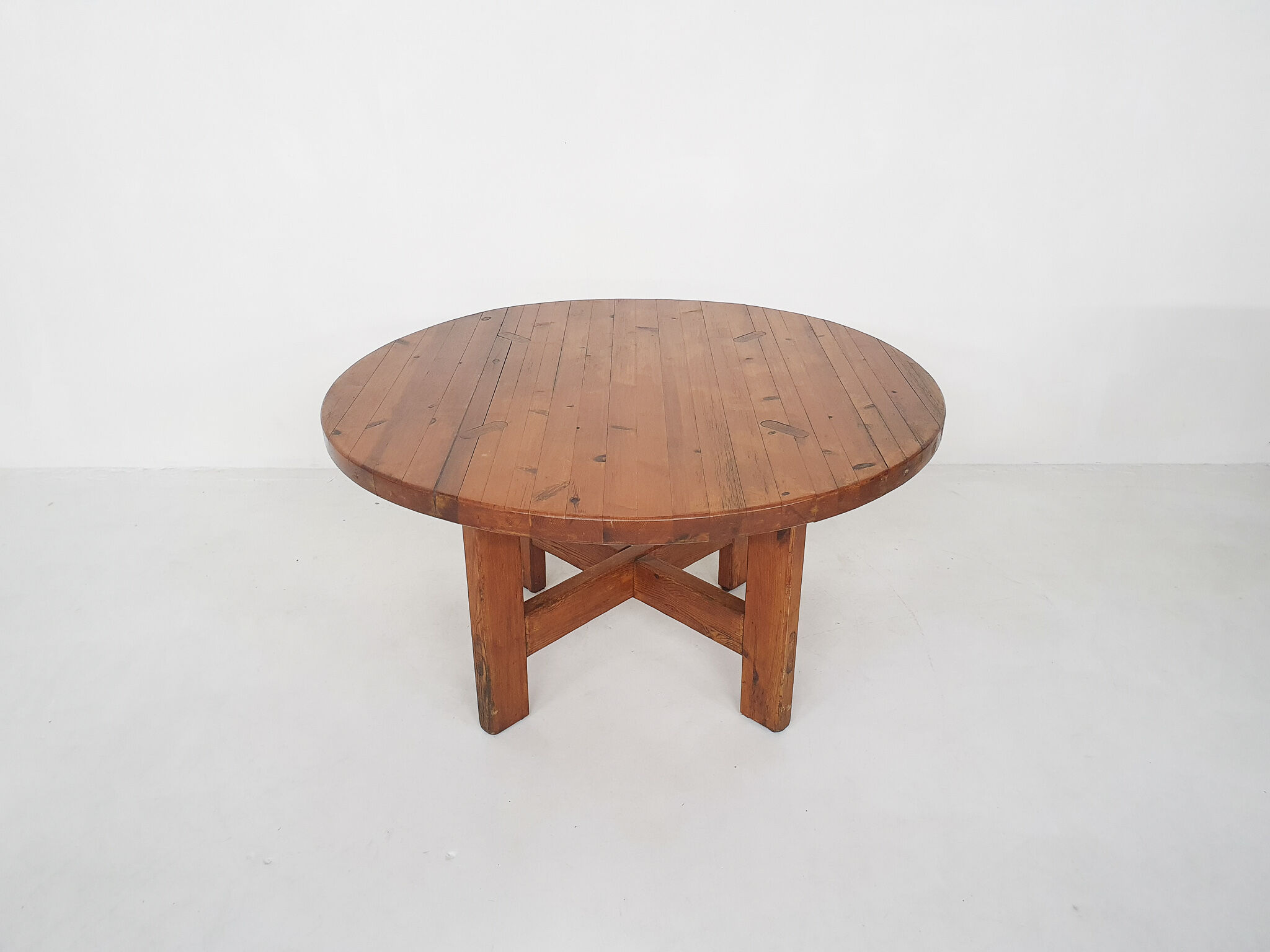 Table à manger en pin, Roland Wilhelmsson pour Karl Andersson et sonner, Suède, années 1960