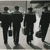 Photo Pierre Parente Argentique Paris Gare St Lazare Marin 1963