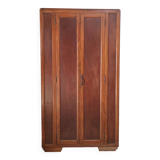 Vintage beech wardrobe