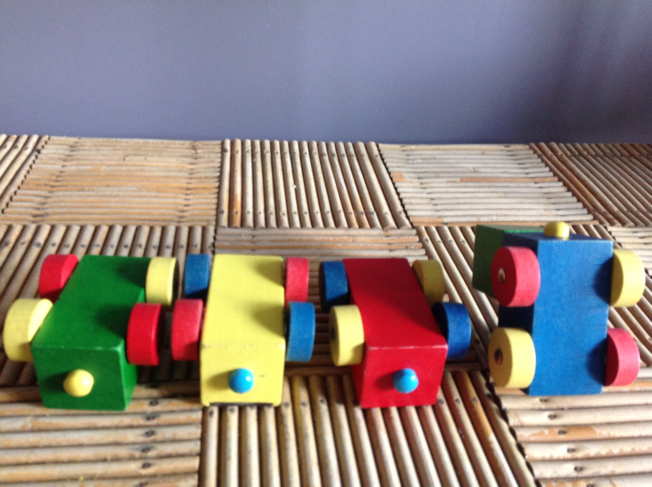 Wooden train