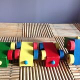 Train en bois