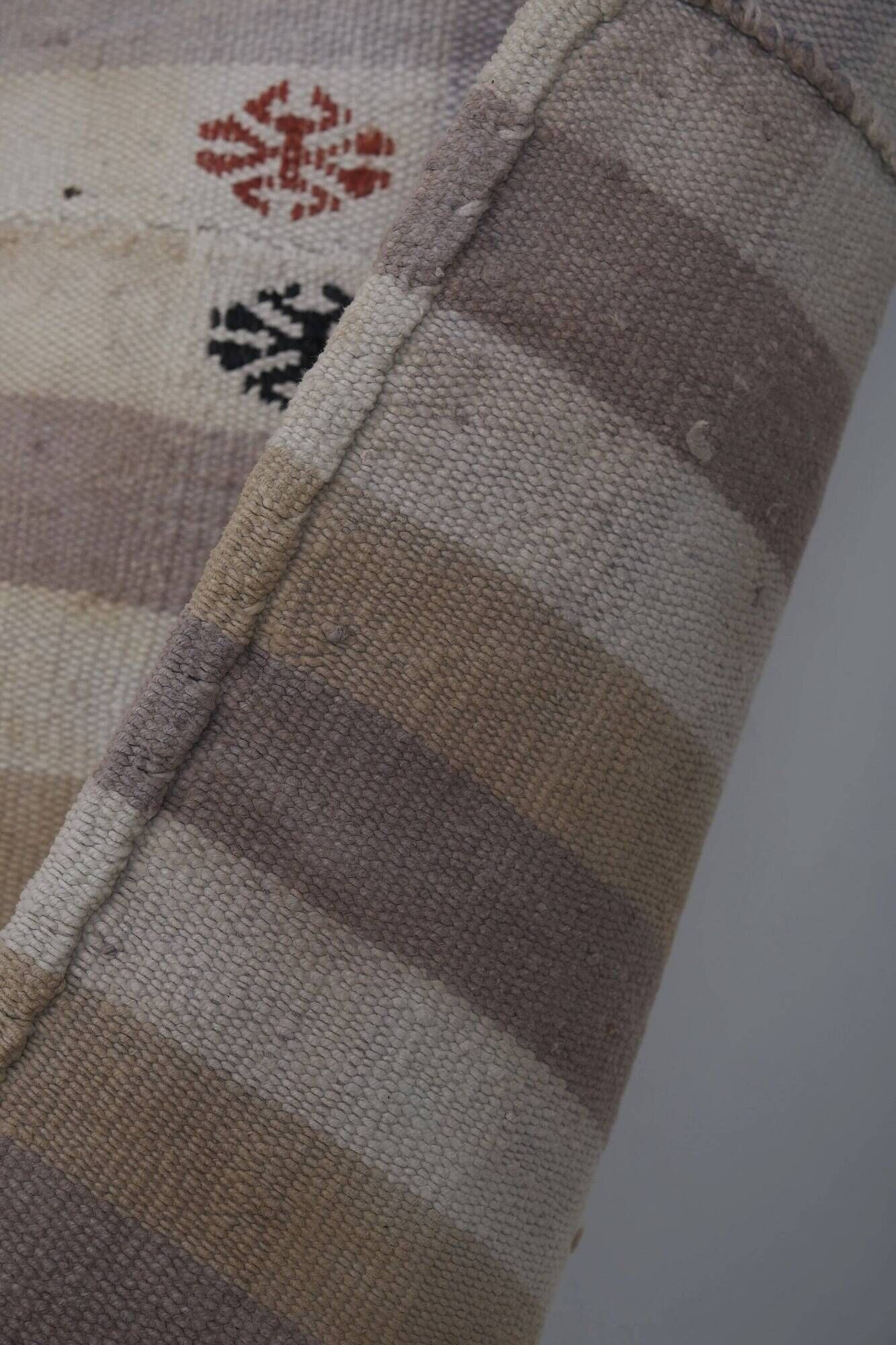 Vintage Turkish kilim handwoven 182x260 cm