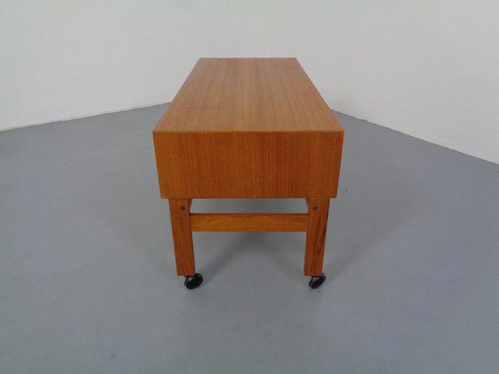 Rollable Chest of Drawers by Rud Thygesen & Johnny Sorensen for Hansen & Guldborg Furniture, Denmark, 1960s