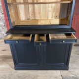 Black patina cupboard