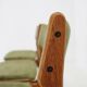 1960s Set of Six Danish Teak Dining Chairs , Restored