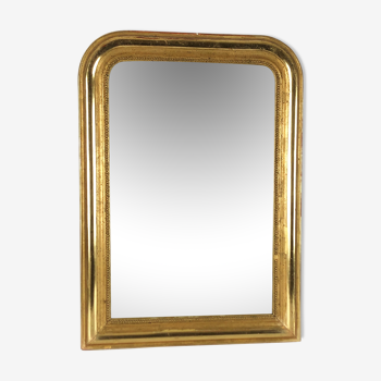 Miroir d'époque Louis Philippe 55x76cm