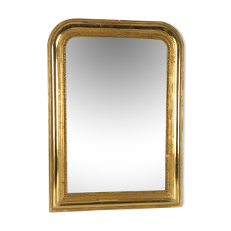 Miroir d'époque Louis Philippe 55x76cm