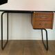 Vintage red formica desk