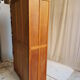 Vintage wardrobe with glass door