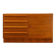 Compact mid-century teak sideboard