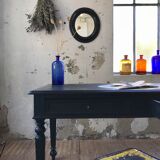 Napoleon Antique blackened wooden desk