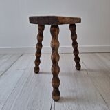 Vintage tripod stool
