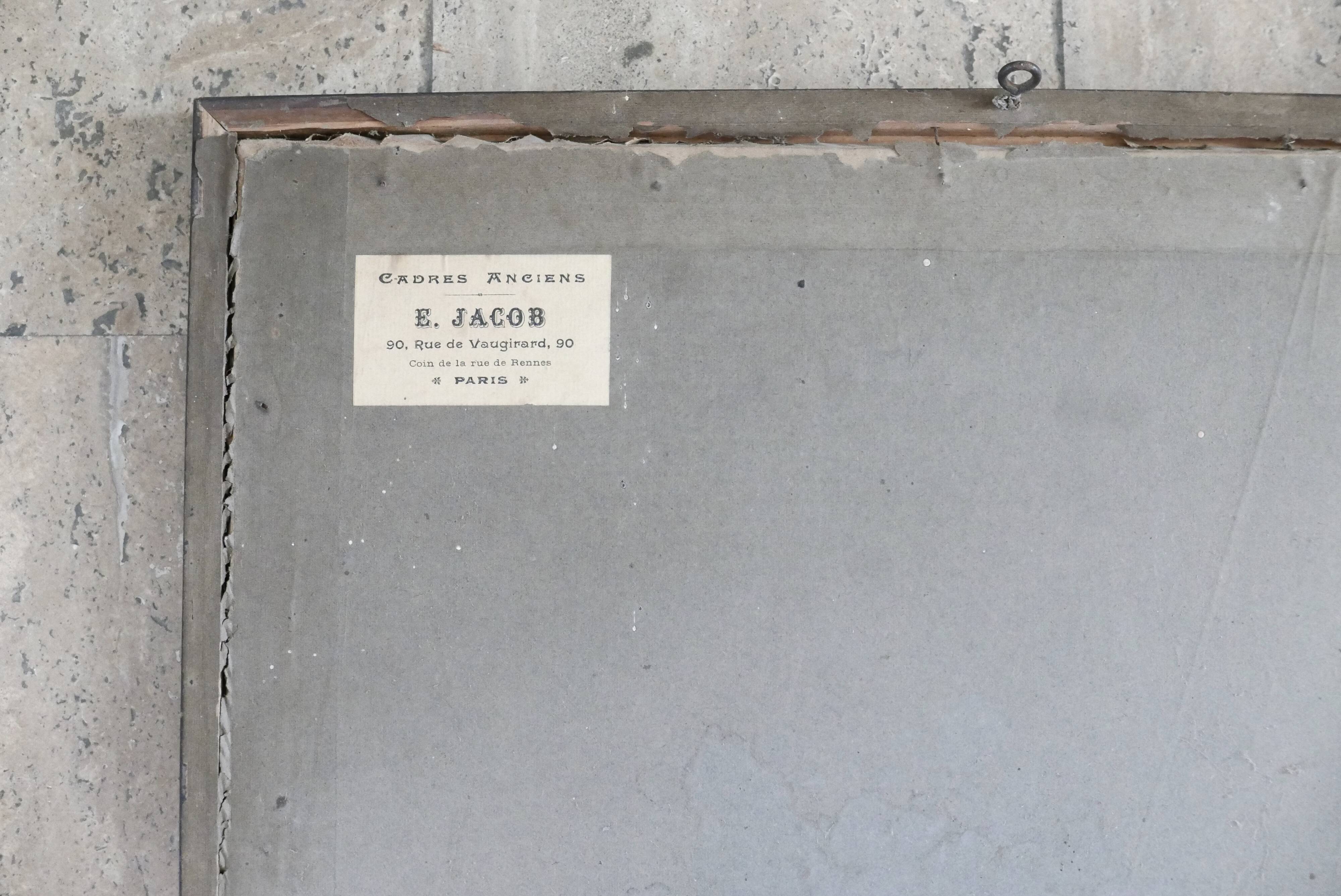 Painting, painting of a still life with bouquet of flowers, 1990s