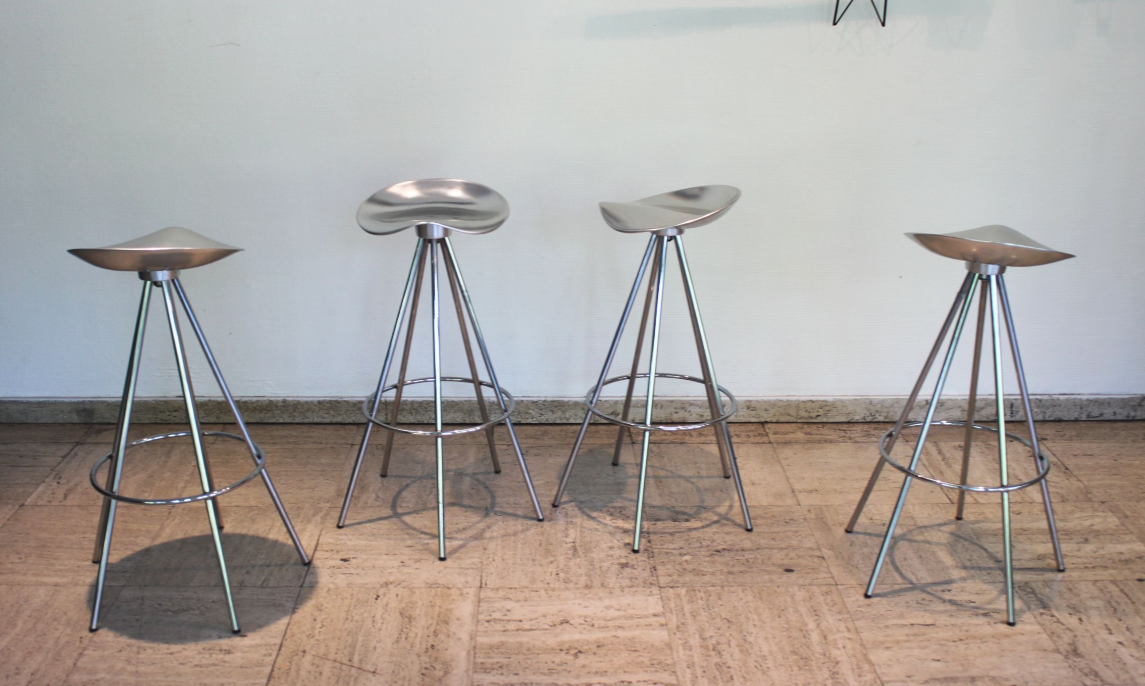 Jamaican high stools by Pepe Cortes for Amat, Spain, 90's.