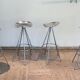 Jamaican high stools by Pepe Cortes for Amat, Spain, 90's.