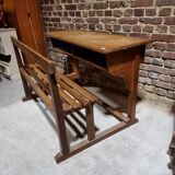 Double school desk