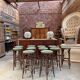 Set of 11 bar stools from the 1960s.