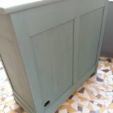 Parisian sideboard gray blue green