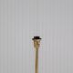 Modern mid-century brass trumpet-shaped floor lamp, Sweden, 1960s.