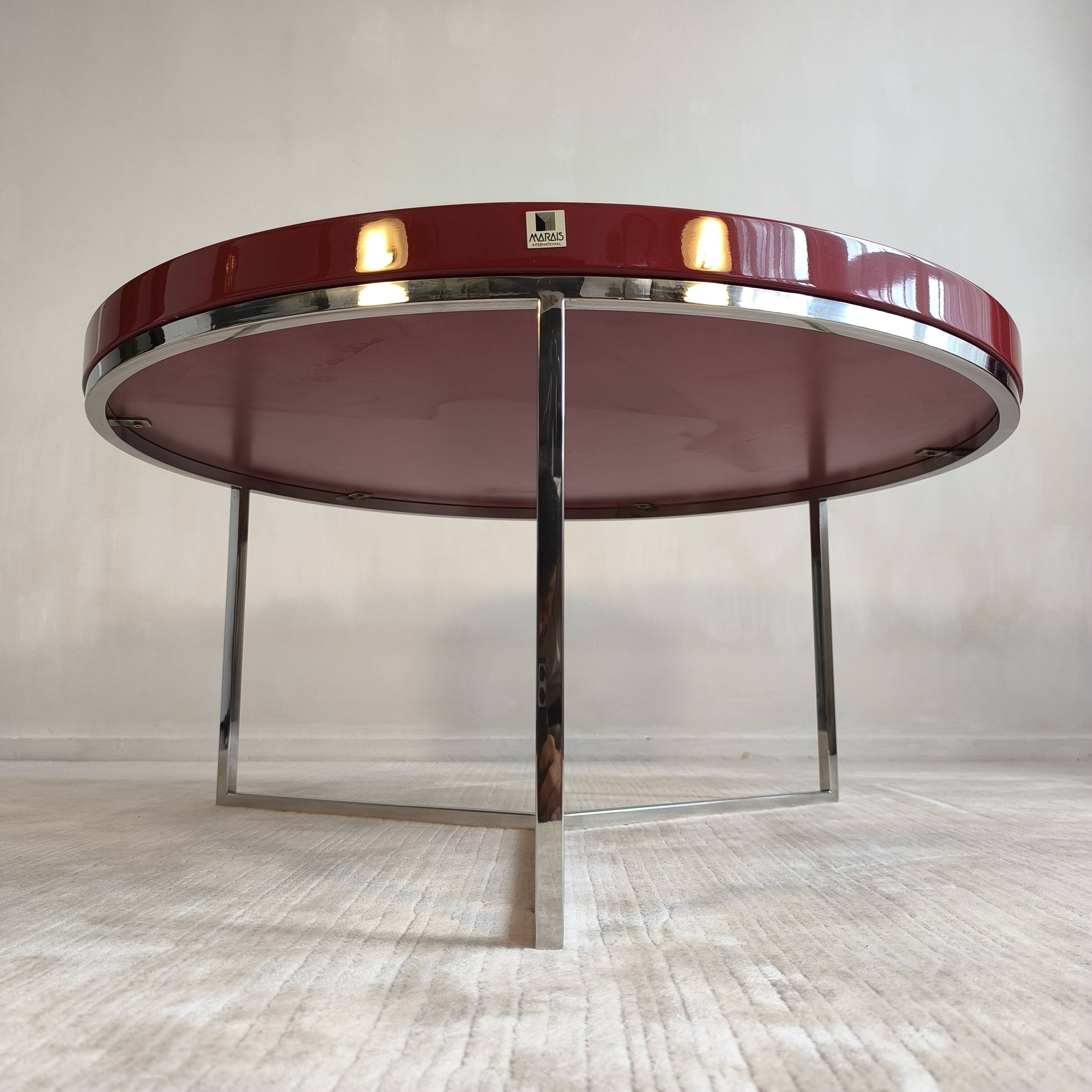 Magnificent “satellite” coffee tables by marais international