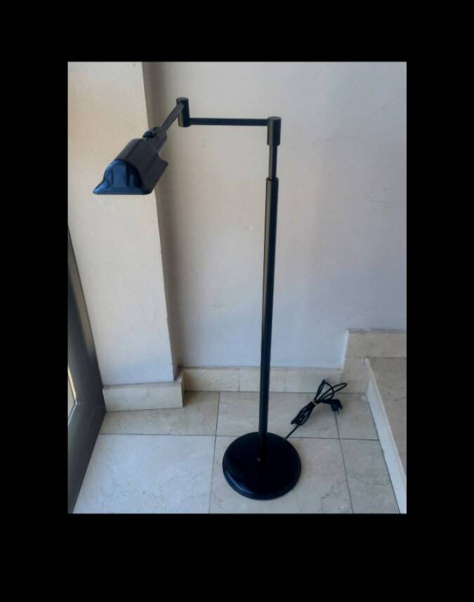 Mid centuri pharmacist floor lamp