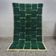 Tapis en laine pure fait main traditionnel vert traditionnel 1,5/2,5 m