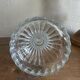 Glass candle holder