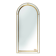 Large facet cut mirror with gilded frame by Deknudt, 1960s