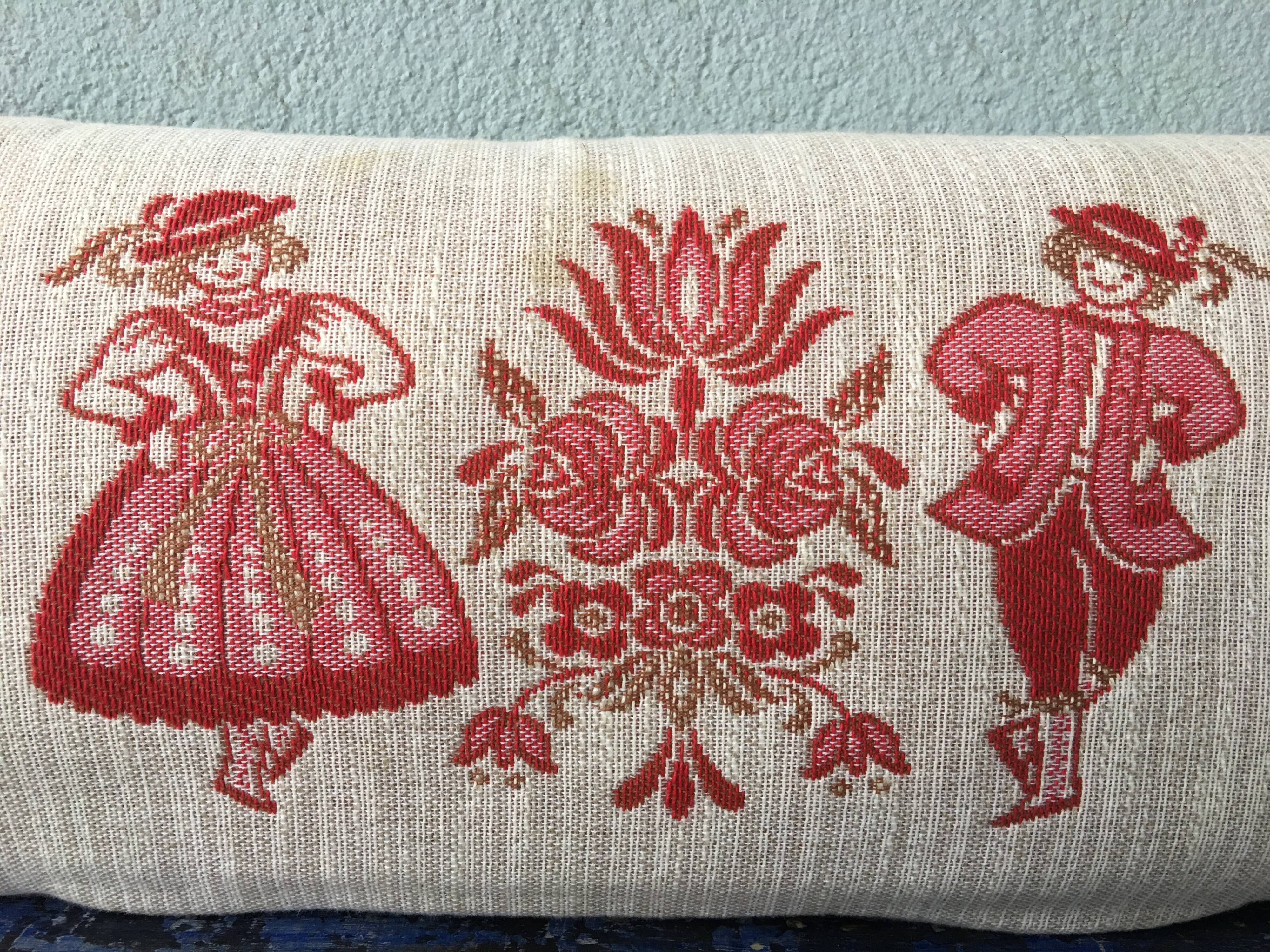 Haller Austria cotton linen cushion