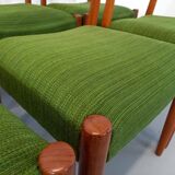 Suite of 6 scandinavian chairs Cees Braakman 50/60s