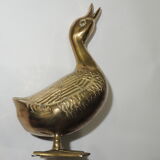 Brass/vintage duck set