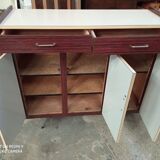 Low formica buffet from the 50s