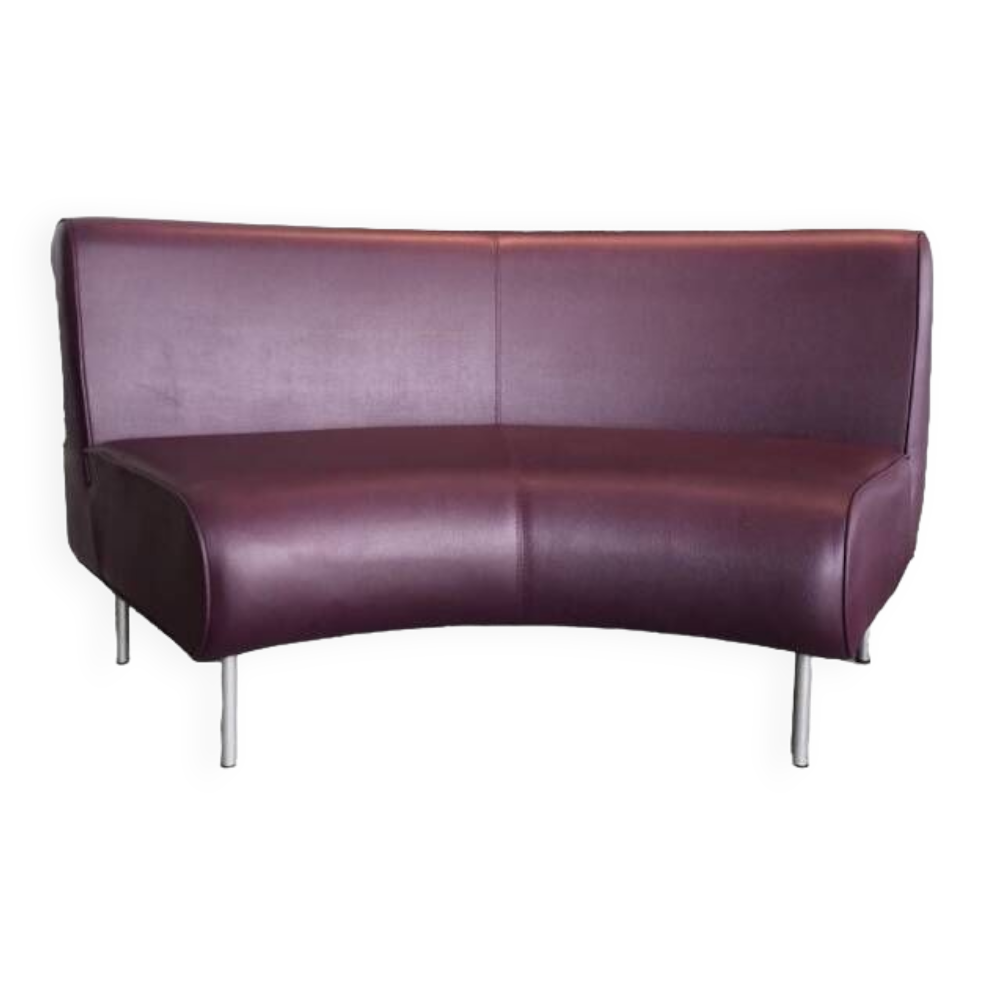 Canapé en cuir banquette en cuir