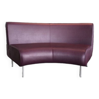 Leather sofa leather bench