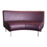 Leather sofa leather bench
