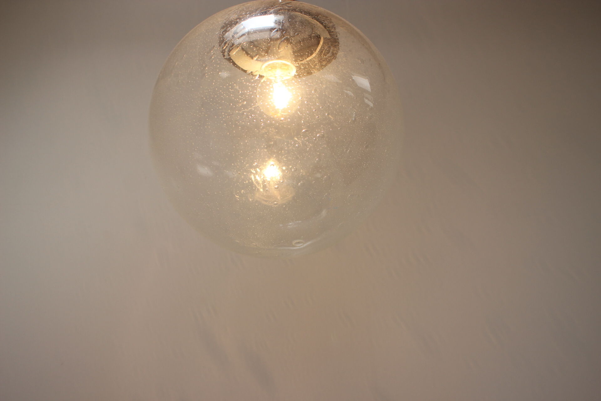 Mid-Century Glass Pendant, 1960's