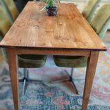 Danish Farmhouse Table with Patina