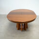 Table à manger sculpturale italienne