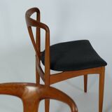 Set of four Danish Design Teak Dining Chairs by Johannes Andersen for Uldum - 1960s